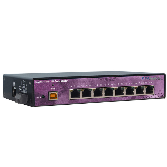 SeaI/O-687U USB to 8-Port RS232/485 VersaCom Serial