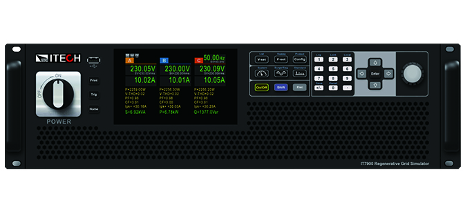 IT7900 Regenerative Grid Simulator High Voltage Series