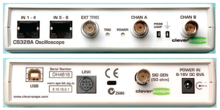 Cleverscope CS328A USB Mixed Signal Oscilloscope