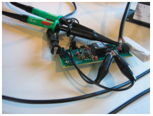 FRA response to TI TPS55340 evm