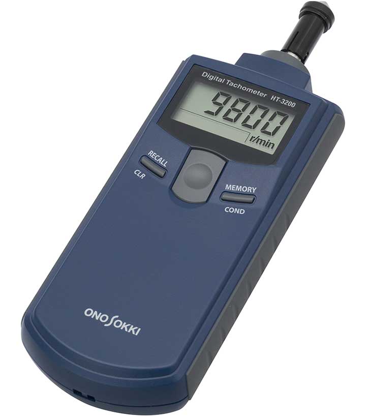 HT-3200 High Accuracy of + / - 0.1 rpm Contact Type Tachometer