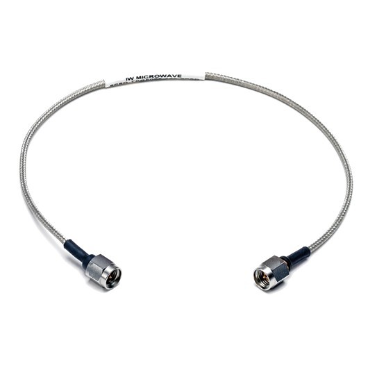 Precision high-flex unsleeved coaxial cable (30 cm)