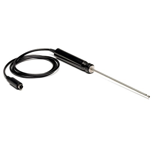 PT100 air probe, high temperature, 1 m
