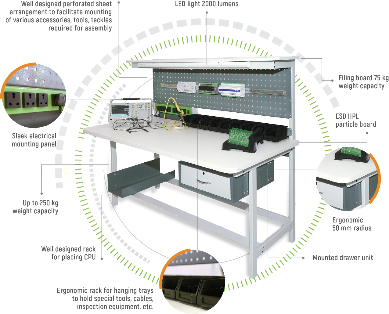 AFM-ECO Industrial Workstation