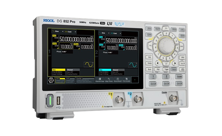 Rigol DG822 Pro – Function / Arbitrary Waveform Generator
